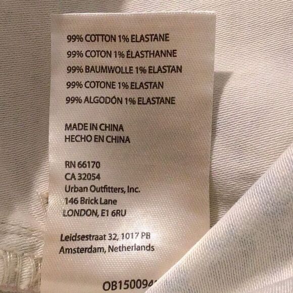 Pilcro Anthropologie The Wanderer Orange Blue Boho Floral Print Fray Cuff Shorts - Picture 14 of 16